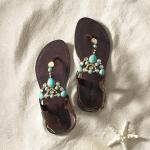 Tommy Bahama Sandals with Turquoise